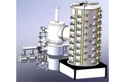 China TiN Gold coating on SS panel, sheets,  Cathodic Arc Titanium Coating Machine supplier
