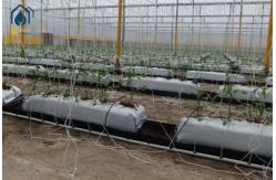 China Hydroponics Planting Trough PP Roll Drain Spacer Folding Planter Gutter For Agriculture supplier