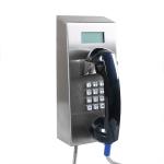 Keypad 95dB IP65 SIP Vandal Resistant Phone LCD Display Screen
