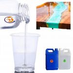 Low Heat Release Crystal Clear Epoxy Resin Coffee Table Casting Moisture Proof