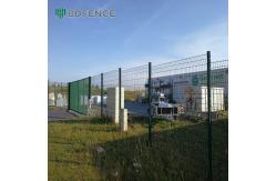 China Easy Assembly Pvc Coated 3d Welded Wire Mesh Fence For Garden Security supplier