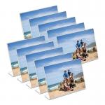 Transparent Reusable Tabletop Photo Frames L Shape Picture Frame 297x210cm for sale