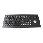 82 Keys Industrial Metal Mechanical Keyboard With 800 DPI Optical Trackball for sale