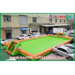 Inflatable Football Pitch 0.55 PVC Inflatable Sports Games Portable Football Field / Football Pitch for sale