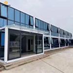 Modular Prefabricated Container House Portable Site Office Accommodation Camp for sale