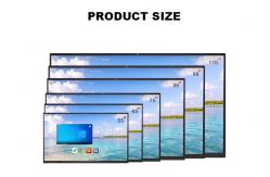 China Qtenboard Touch Screen 55 Inch Dual System Interactive Smart Board For Teaching supplier