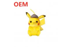 China Custom making Plastic Shape 3D Cartoon Pikachu Figure Straw cup custom pvc cup supplier