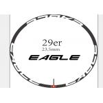 Anti Scratch Bicycle Wheel Decals With Excellent Ink Performance