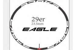 China Anti Scratch Bicycle Wheel Decals With Excellent Ink Performance supplier