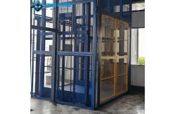 China 8m 500kg-2000kg Hydraulic Guide Rail Lift Machine Configuration supplier