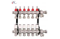 China SS304 1 Inch Main Part 50mm Branch Radiant Heat Manifolds supplier