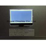 STN/Blue/Negative 128X64 Resolution 45mA Backlight Monochrome LCD Display For Landline Phone for sale