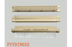China PCB Straight DIN 41612 Connector 3 Rows 64Pin Middle Row is Empty supplier