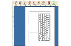 China Custom Printing Laptop Skin Making Machine For PET supplier