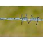Use Of Prison Walls Double Twisted PVC Coated /Galvanized Barbed Wire Coils for sale