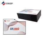 High Quantum Efficiency Fiber Optic Spectrometer Integrated High SNR Low Noise