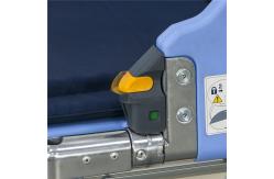 China Foldable Rails Transfer Stretcher Trolley Manual Lift System Horizontal Rail Position supplier