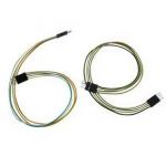 4Pin Dupont Jumper Wires 2.54 Spacing Pin Headers , 20cm Length