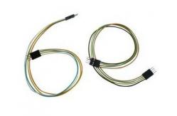 China 4Pin Dupont Jumper Wires 2.54 Spacing Pin Headers , 20cm Length supplier