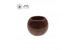 China Resin Hollow Diffuser Bottle Caps Durable Marble Aroma Cover supplier