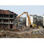 Multi Functional Excavator Three Stage Dismantling Arm CAT325 For Precise Crushing Of Q355B for sale