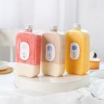OEM 550ml PET Beverage Plastic Juice Bottle With Aluminum Screw Cap