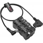 Alvin’s Cables D-tap to Double-Sided NP-F Dummy Battery Power Cable for Atomos Ninja| SmallHD| Feelworld Monitor, NP-F550| F570| F770| F970 Dummy Battery Power Adapter with Type-C Port,60CM|24in for sale