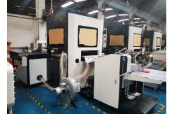 China Semi Automatic Glue Application System For Rigid Box Hard Cover Making Line supplier