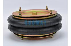 China Dunlop 14 1/2'' X2 Industrial Air Springs W01R584064 Firestone With Flange Ring supplier