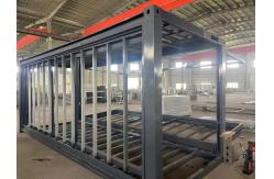 China Easy To Install Folding Container House Flexible Prefab Fold Out Container Homes supplier