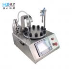 Perfume Sample 1.5ml Vial Filling And Capping Machine With High Precision Piston Pump for sale