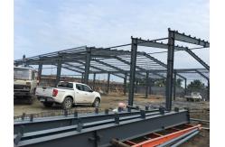 China 200mm Steel Warehouse Buildings Custom With Roof And Wall Cladding supplier