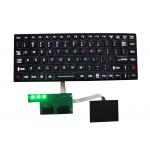 Military Grade USB Rubber EMC Keyboard Wide Temperature Rugged 400DPI for sale