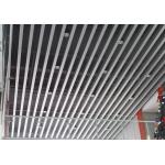 Suspended Aluminum U Baffle Ceiling Galvanized Steel 600x600mm