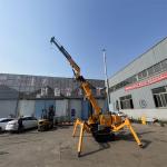 Telescopic Boom 3 Ton Spider Crane Durable Versatile Lifting for sale
