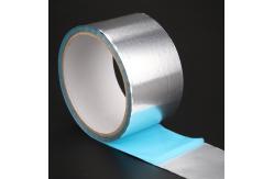 China Self Wound Polyester Sticky Aluminum Tape 55um Without Liner supplier