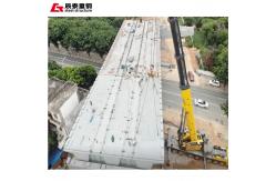 China Prefab Modular Steel Bridge Easy Install Large Span Steel Structure Bridge supplier