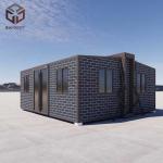 50mm EPS Roof Prefab Collapsible Tiny House Container With Sandwich Panel for sale