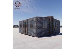 China 50mm EPS Roof Prefab Collapsible Tiny House Container With Sandwich Panel supplier