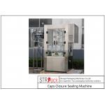 Tracking Plastic Caps Closure Sealing Machine Bottle Neck Take Cap System