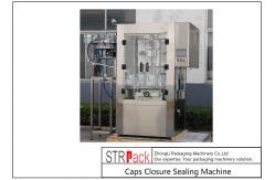 China Tracking Plastic Caps Closure Sealing Machine Bottle Neck Take Cap System supplier