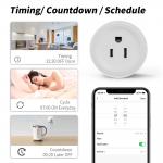 US Plug Smart Homekit Socket 16A 2 Pin DIY Wifi Enabled Plug Socket