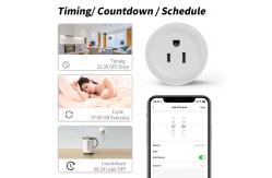 China US Plug Smart Homekit Socket 16A 2 Pin DIY Wifi Enabled Plug Socket supplier
