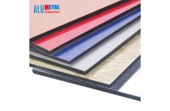 China 4mm Antibacterial PVDF Aluminum Composite Panel Acp Sheet 1250mm Building Material supplier