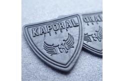 China OEM Embossed Leather Patches supplier
