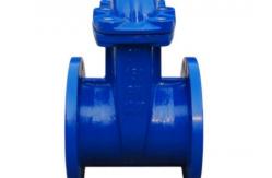 China Automatic 6 Resilient Seated Gate Valve Manual Slide Cast Steel Soft Seal Pn16 supplier