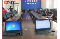 China Pubilc Security Bureau Project , Flip Up Screen Electrical Lift Integrated 19 Screen supplier