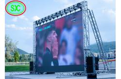 China Indoor P4LED Die-Cast Aluminum Screen Suspended LED Screen 512mm X512mm Box supplier