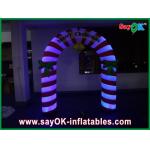 9 Feet Holiday Decotations Lovely Inflatable Christmas Arch With Led Lights