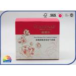 Pink Customized Folding Carton Box 4c Printed Coated Paper Packaging for sale